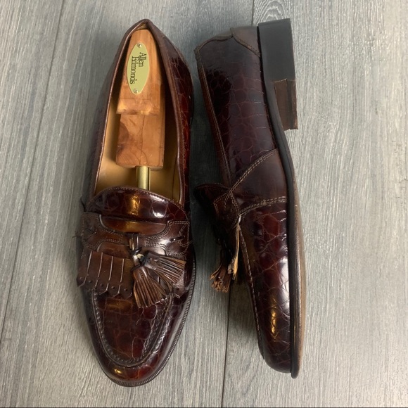 BROWN JOHNSON & MURPHY SLIP-ON SHOES - Picture 3 of 7